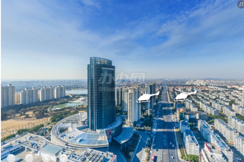 松江新城东鼎商务大厦新地标200平精装修朝南有轨电车直达